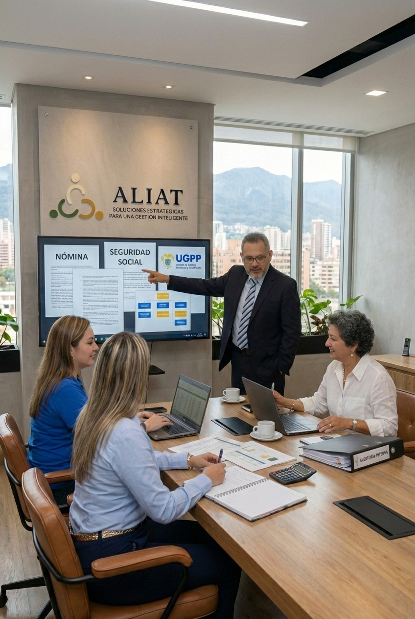 Acompañamiento en cumplimiento, nómina, seguridad social y UGPP